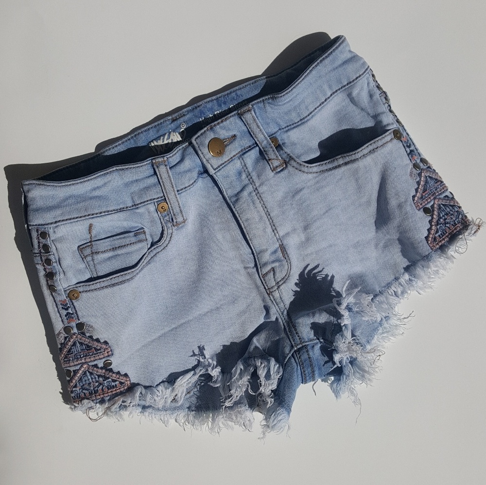 Embroidered Cut-offs